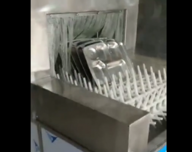 餐盤(pán)清洗視頻